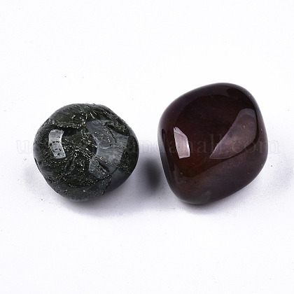 Natural Moss Agate Beads&nbsp;US-G-N332-011-3