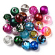 Mixed Style & Mixed Color Round Spray Painted Glass Beads US-DGLA-X0003-10mm-1