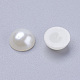Half Round Domed Imitated Pearl Acrylic Cabochons US-OACR-H001-7-2