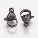 304 Stainless Steel Lobster Claw Clasps US-STAS-P185-12-B-2