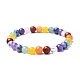 Mixed Gemstone Stretch Bracelets US-BJEW-Q667-04-1