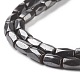 Magnetic Synthetic Hematite Beads Strands US-IM302-3