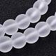 Frosted Glass Bead Strands US-GLAA-G016-8mm-01-3