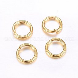 304 Stainless Steel Open Jump Rings US-STAS-O098-02G-16