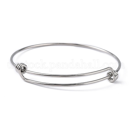 Adjustable 316 Surgical Stainless Steel Expandable Bangle Making US-MAK-M188-07-1