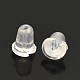 Clear Plastic Ear Nuts US-KY-F002-02A-2