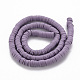 Handmade Polymer Clay Bead Strands US-CLAY-T002-6mm-58-2