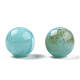 Round Imitation Gemstone Acrylic Beads US-OACR-R029-8mm-06-2