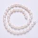 Natural Cultured Freshwater Pearl Beads Strands US-A23WB011-3