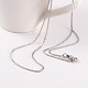 304 Stainless Steel Cable Chain Necklaces US-NJEW-JN01526-04-2