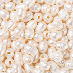 Large Hole Pearl Beads US-PEAR-R064-01