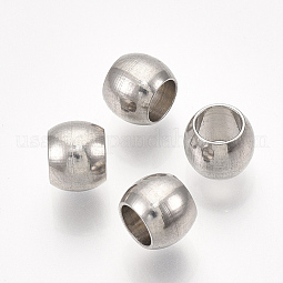 201 Stainless Steel Beads US-STAS-T008-329