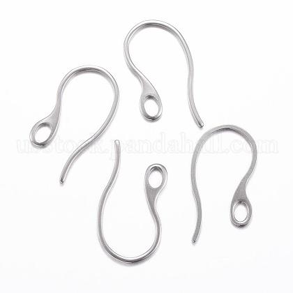 304 Stainless Steel Earring Hooks US-STAS-H383-28P-1