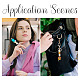 16Pcs 8 Style Food Grade Eco-Friendly Silicone Focal Beads&nbsp;US-SIL-TA0001-74-8