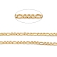 Ion Plating(IP) 304 Stainless Steel Figaro Chains US-CHS-H007-30G-2