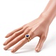 Natural Mixed Gemstone Cuff Ring US-RJEW-JR00365-4