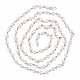 Handmade Glass Pearl Beads Chains US-AJEW-ph00493-02-3