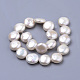 Natural Baroque Pearl Keshi Pearl Beads Strands US-PEAR-S012-28-2