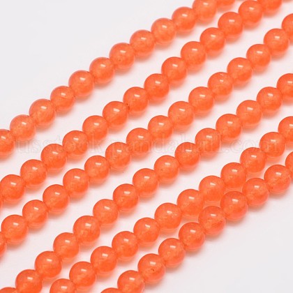 Natural & Dyed Malaysia Jade Bead Strands US-G-A146-6mm-A07-1