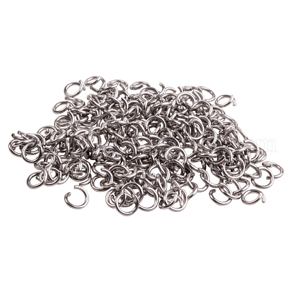 304 Stainless Steel Open Jump Rings US-STAS-PH0002A-16P-1