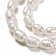 Natural Cultured Freshwater Pearl Beads Strands US-PEAR-S012-41-3