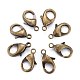 Brass Lobster Claw Clasps US-KK-903-AB-NF-1