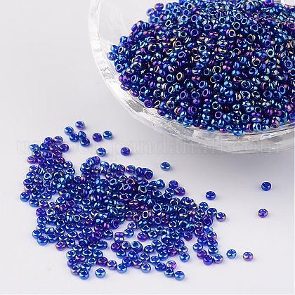 12/0 Grade A Round Glass Seed Beads US-X-SEED-Q010-F544-1