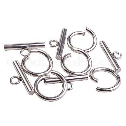 304 Stainless Steel Toggle Clasps US-STAS-PH0002-38P-1