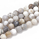 Natural Bamboo Leaf Agate Beads Strands US-G-T106-026-1