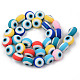 Handmade Polymer Clay Beads Strands US-CLAY-N008-001-2