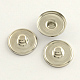 Brass Snap Button Cabochon Settings US-KK-Q686-1