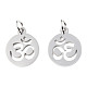 304 Stainless Steel Pendants US-STAS-Q201-T446S-1