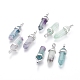 Natural Fluorite Double Terminated Pointed Pendants US-G-F295-05I-1