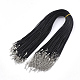 Waxed Cord Necklace Making US-NCOR-T001-01-1