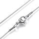 304 Stainless Steel Snake Chain Necklaces US-NJEW-D285-02P-2