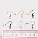 1Box 120PCS 6 Colors Iron Earring Hooks US-IFIN-X0018-NF-B-3