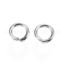 304 Stainless Steel Jump Rings US-A-STAS-D448-093P-8mm