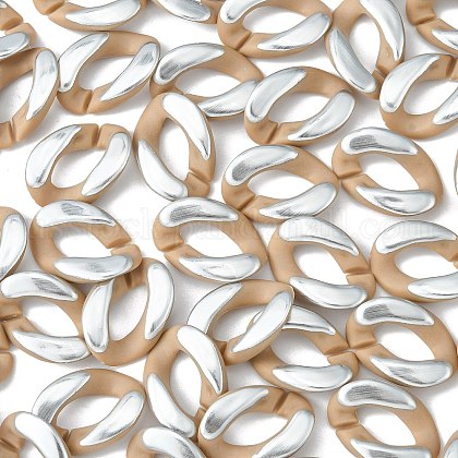 100Pcs Acrylic Linking Rings&nbsp;US-SACR-CJ0001-35S-3