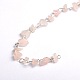 Handmade Gemstone Chips Beads Chains for Necklaces Bracelets Making US-AJEW-JB00043-2