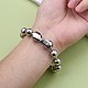 304 Stainless Steel Ball Chain Bracelets US-BJEW-G618-03P-6
