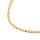 Brass Cable Chain Necklaces Making US-MAK-P011-01G-3