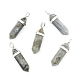 Natural Labradorite Double Terminated Pointed Pendants US-G-F295-05N-1