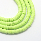 Eco-Friendly Handmade Polymer Clay Beads US-CLAY-R067-3.0mm-24-1