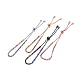 Adjustable Stainless Steel Slider Bracelets US-BJEW-N303-28-1
