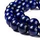 Natural Lapis Lazuli Round Beads Strands US-G-I181-10-8mm-5