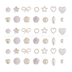 ABS Plastic Imitation Pearl Cabochons US-OACR-CJ0001-08