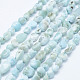 Natural Larimar Beads Strands US-G-K203-48-1