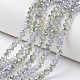 Electroplate Glass Beads Strands US-EGLA-A034-J10mm-S07-1