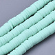 Handmade Polymer Clay Bead Strands US-CLAY-S094-6mm-A03-1