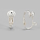 Iron Clip-on Earring Findingsfor Non-Pierced Ears US-X-EC141-S-2
